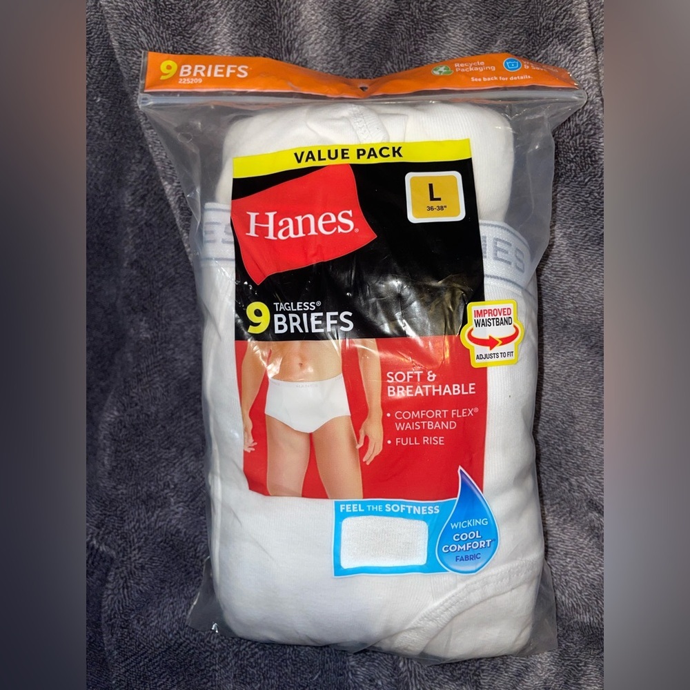 New in Package & New with Tags | Hanes Ultra Comfort -9 Pairs